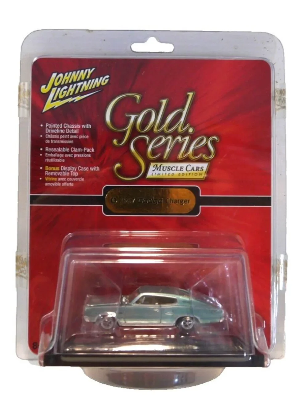 Johnny Lightning Muscle Car Gold Series 1967 Dodge Charger 1:64 diecast New 2006